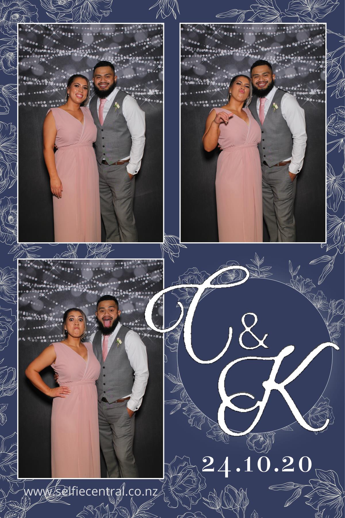 Christopher & Kataraina's wedding | View more photos from the event at gallery.photobooth.co.nz/u/SelfieCentral/Christopher-Katarainas-wedding